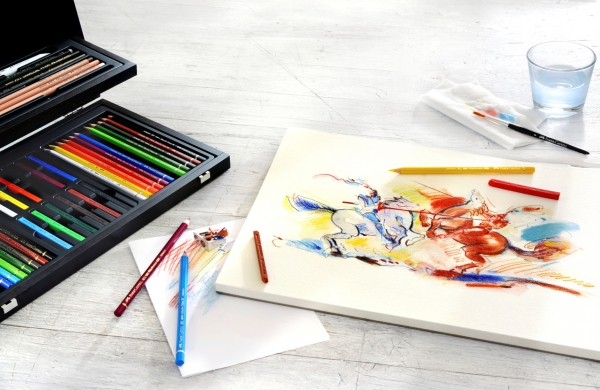 CUTIE LEMN 54 BUC ART&GRAPHIC COMPENDIUM FABER-CASTELL [3]